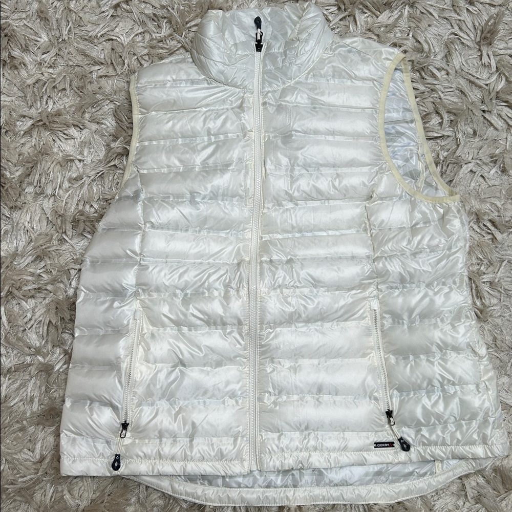 Womens puffer vest Gerry size xxl white new no tags